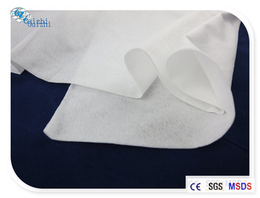 Fibra especial Spunlace não tecido do PLA para produtos médicos não tecidos