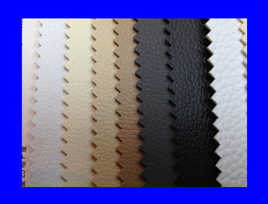 Waterproof a tela de estofamento sintética do couro do PVC da espessura de 0.8mm para o sofá