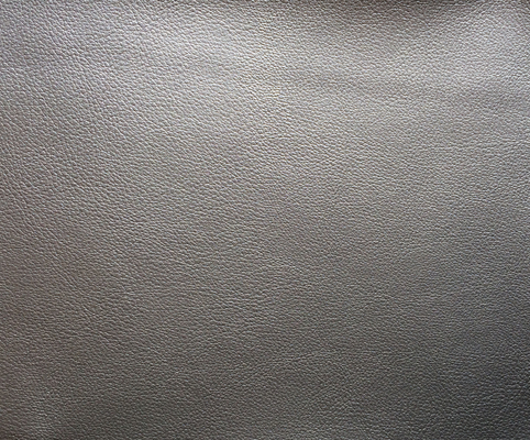 Bens tela de couro do falso cinzento da mobília de 0,6 - de 3.0mm para o estofamento
