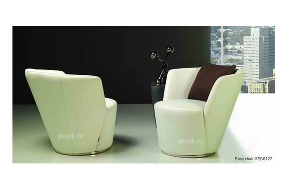 Únicas cadeiras estofadas modernas de Seat, mobília de couro da cadeira de estofamento