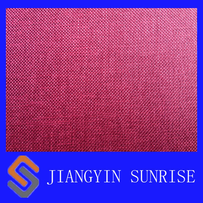 Anti - tela de nylon vermelha do oídio 210D Oxford para a tela impermeável do nylon de Ripstop do saco