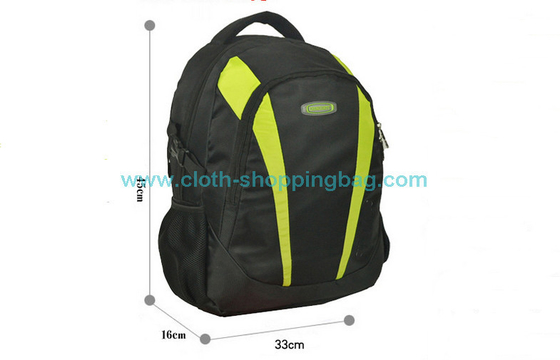 o saco de nylon impermeável do portátil de 14 polegadas, computador do ipad backpacks para mulheres
