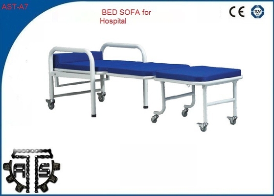 Paciente que transfere o alumínio de couro médico Fram da mobília do hospital do sofá da cama