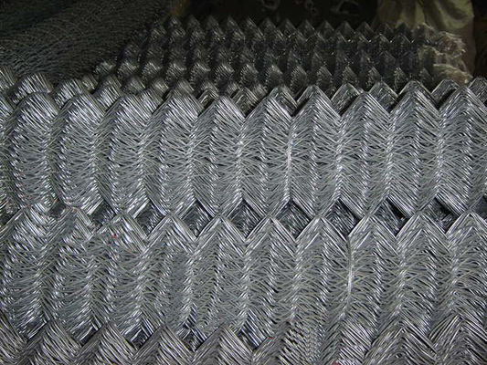 Vinil industrial de alumínio da rede de arame do elo de corrente revestido com o furo do diamante