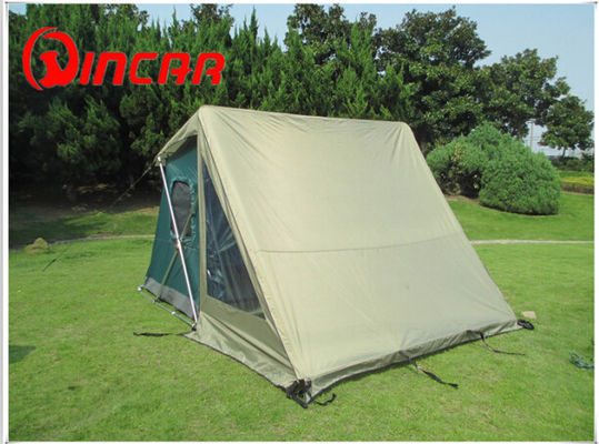 a barraca e o toldo da tela de 150D oxford esverdeiam o × 2m de 2.5m para acampar