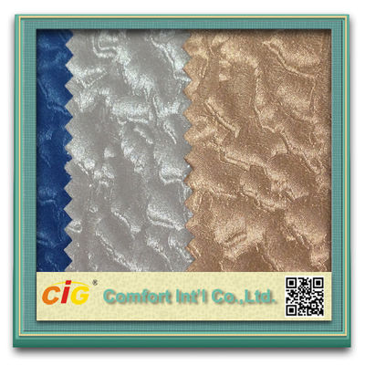 Couro artificial imprimindo multicolorido do Pvc para a mobília decorativa