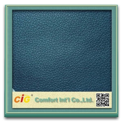 Couro artificial 0.9mm - 1.0mm do PVC do banco de carro da saúde que gravam