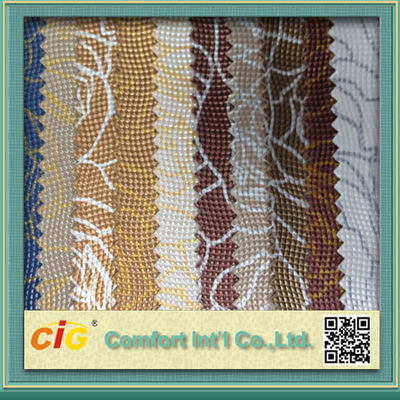 Couro artificial do PVC da espessura decorativa do couro 0.6mm do Pvc para a bolsa