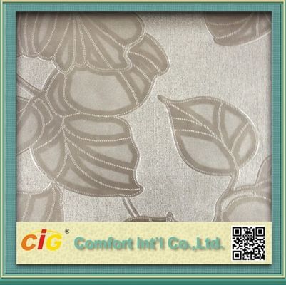 O couro artificial do PVC da resistência suja 1.0mm/falso cobre a tela de estofamento para o banco de carro
