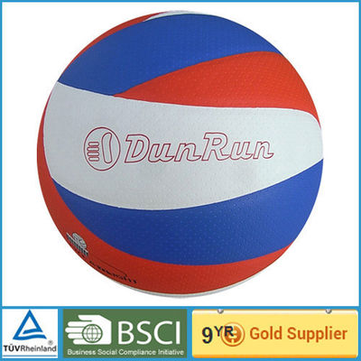 Voleibol de couro sintético imprimindo feito sob encomenda 5#/voleibol do plutônio de praia oficial