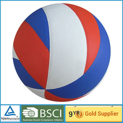 Voleibol de couro sintético imprimindo feito sob encomenda 5#/voleibol do plutônio de praia oficial