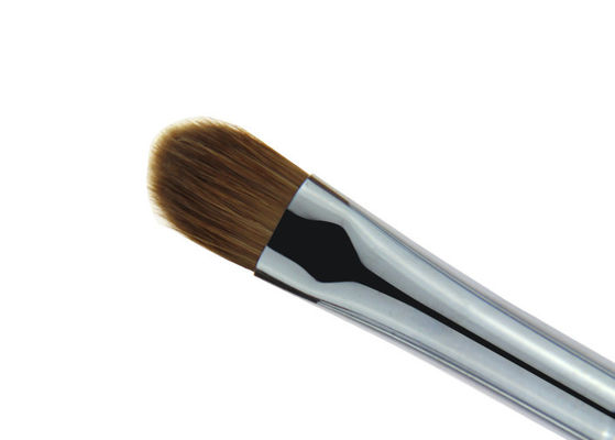 Escova sintética de prata pequena do ocultador da composição do cabelo/escova fundação do pó