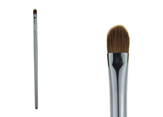 Escova sintética de prata pequena do ocultador da composição do cabelo/escova fundação do pó