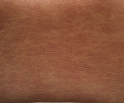 Tela de estofamento de couro do anti falso vermelho matte estático para a decoração 1,0 - 3.0mm