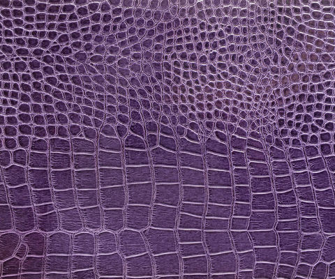 Revestimento protetor roxo tela de couro tecida do falso para bolsas com espessura de 0,7 - de 1.5mm
