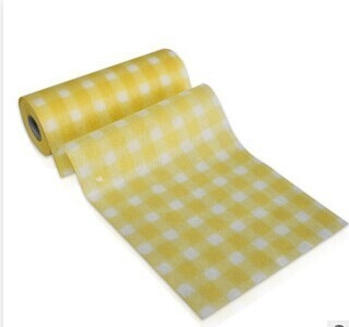O óleo não tecido de panos de limpeza da tabela do assoalho da cozinha absorvente e fácil limpa